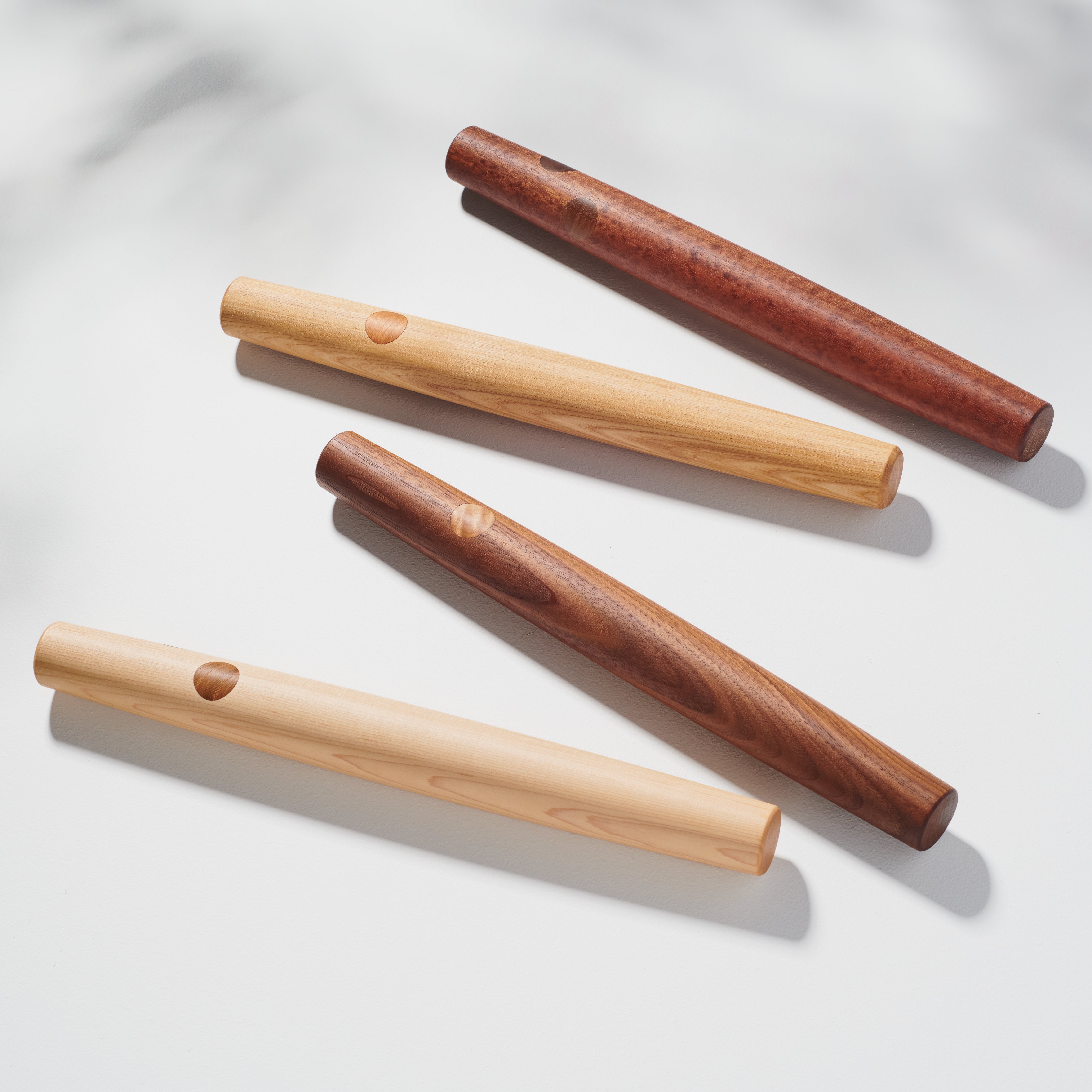 Hardwood French-style Rolling Pin - Elegant kitchen Tool